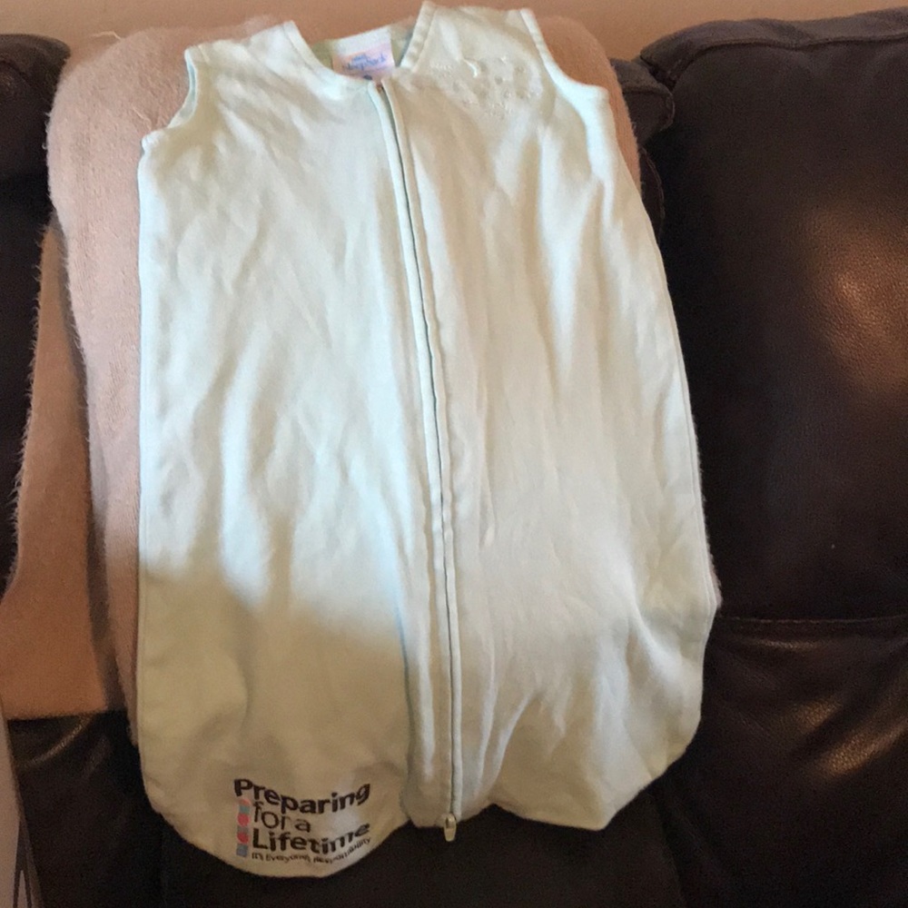 Newborn sleeveless sleep sack
